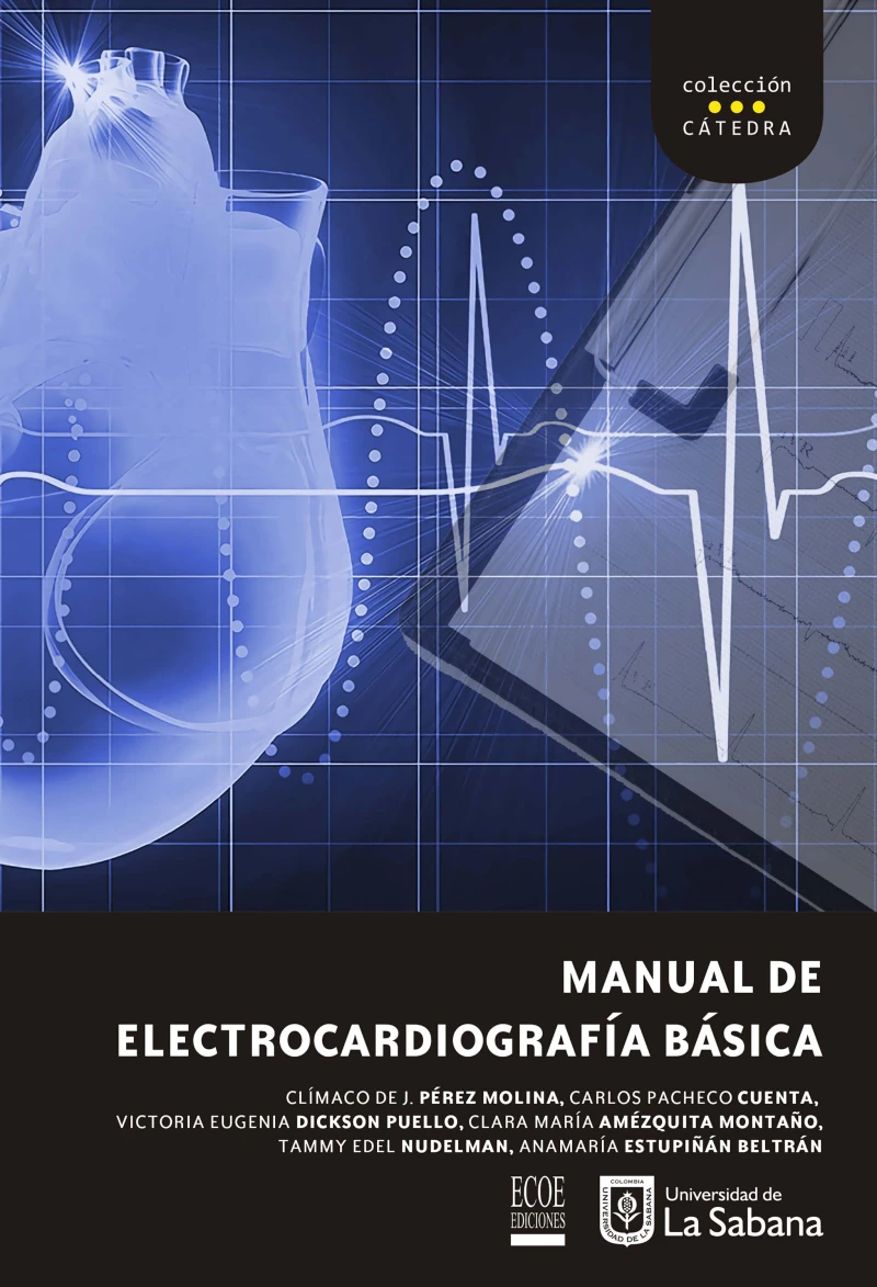 Portada: Manual de electrocardiografía básica