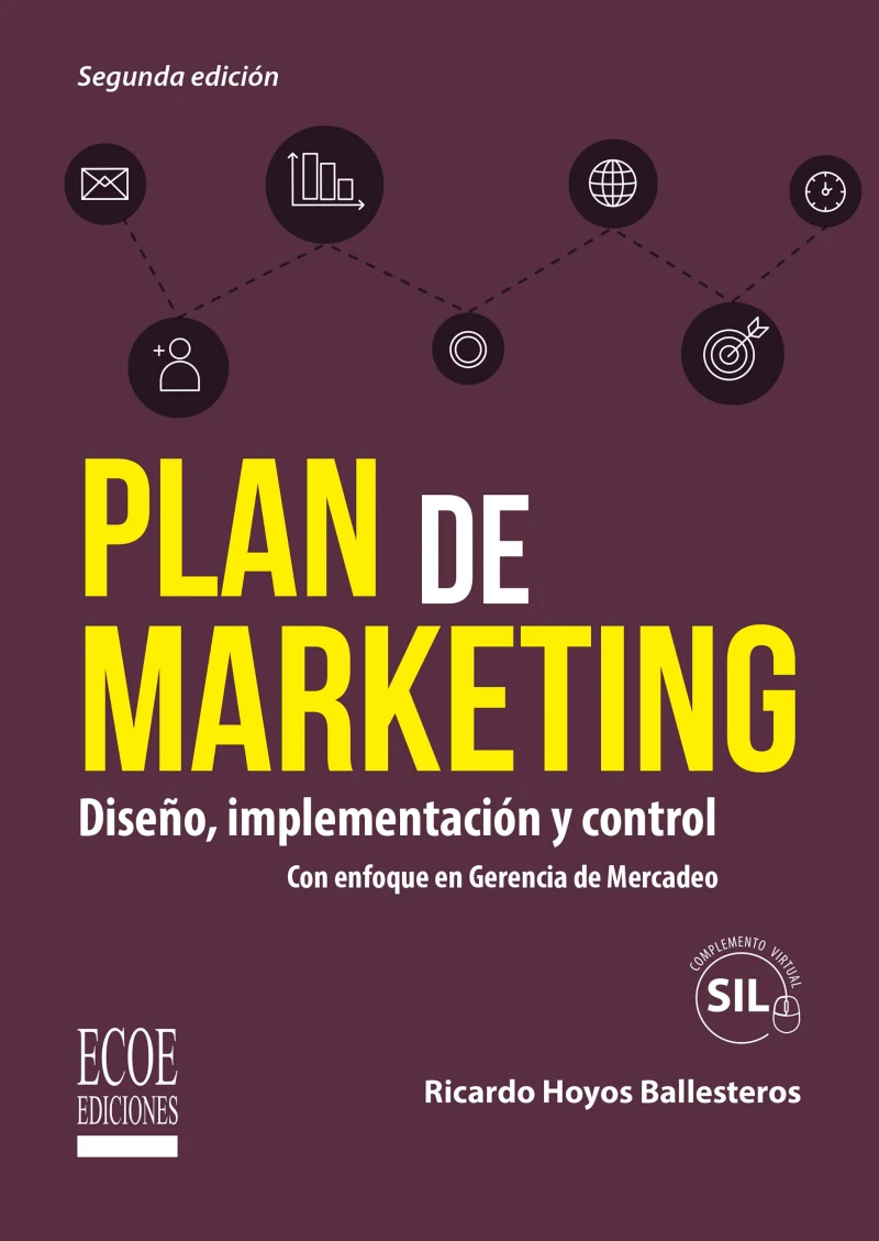 Portada: Plan de marketing: diseño, implementación y control