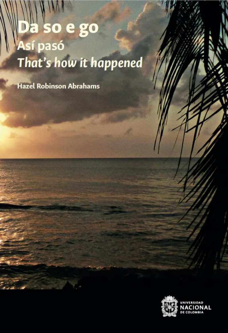 Portada: Da so e go. Así pasó. That's how it happened