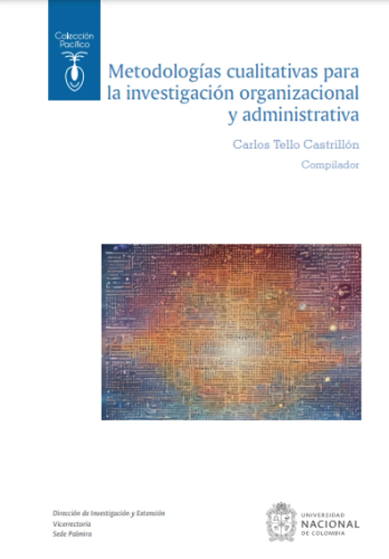 Portada: Metodologías cualitativas para la investigación organizacional y administrativas