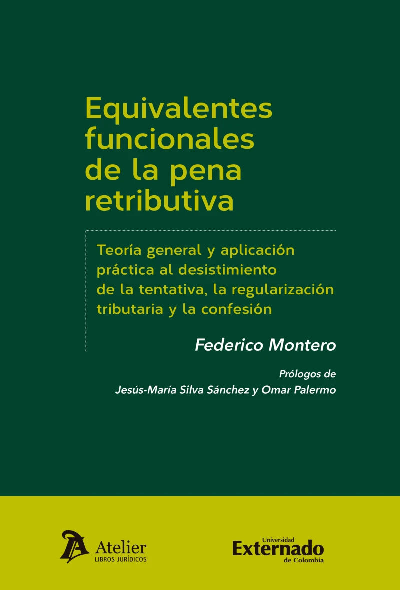 Portada: Equivalentes funcionales de la pena retributiva