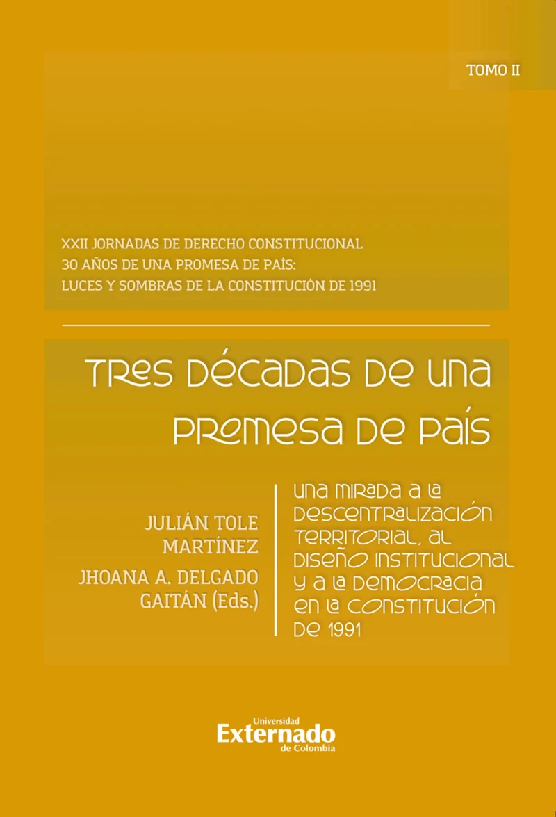 Portada: Tres décadas de una promesa de país