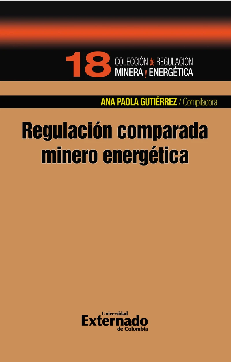 Portada: Regulación comparada minero energético