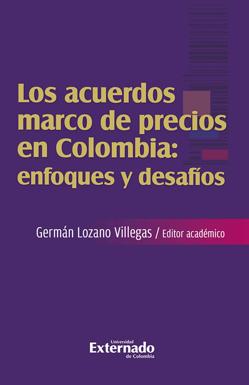 Portada: Los acuerdos marco de precios en Colombia