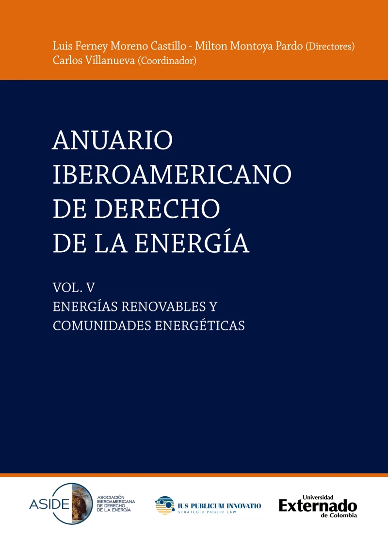 Portada: Anuario iberoamericano de derecho de la energía