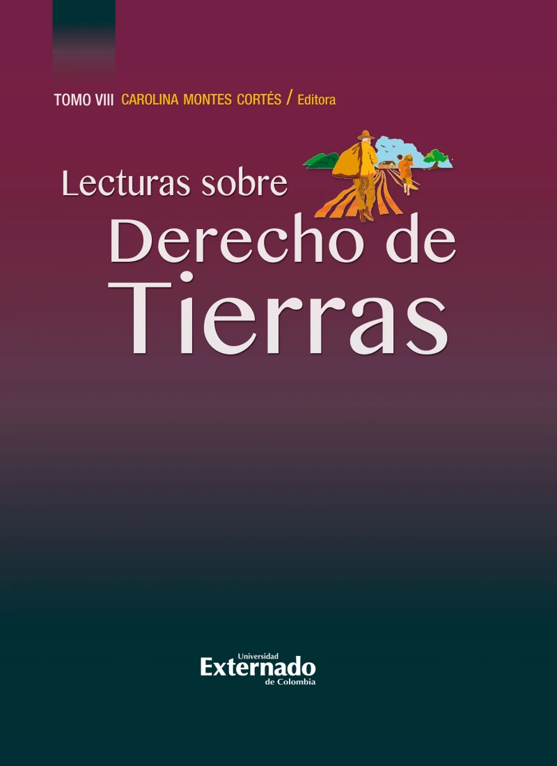 Portada: Lecturas sobre derecho de tierras. Tomo VIII