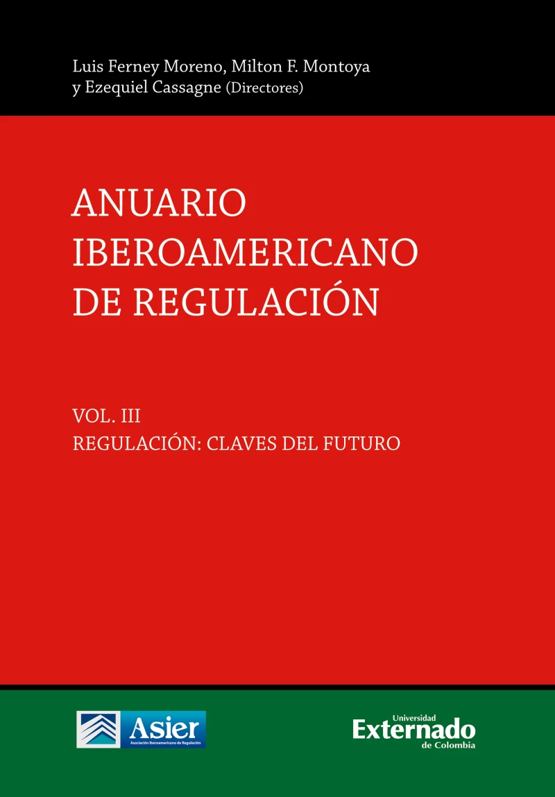 Portada: Anuario iberoamericano de regulación. Vol. III, regulación: claves del futuro