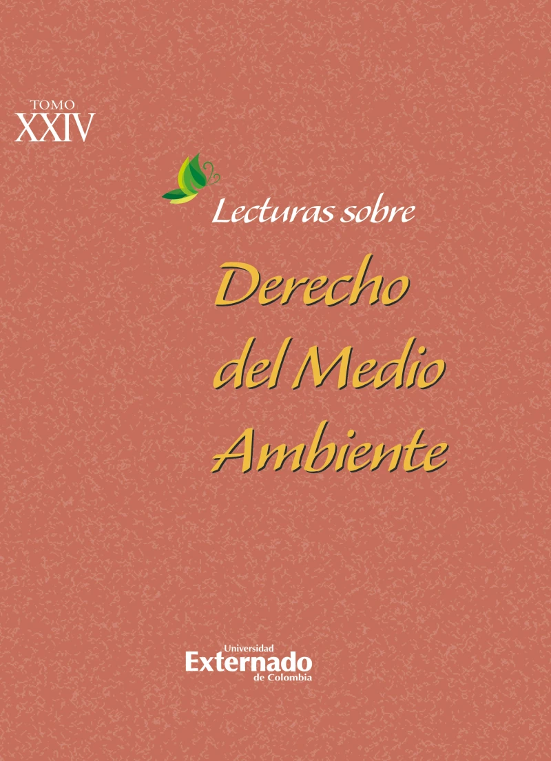 Portada: Lecturas sobre derecho del medio ambiente. Tomo XXIV