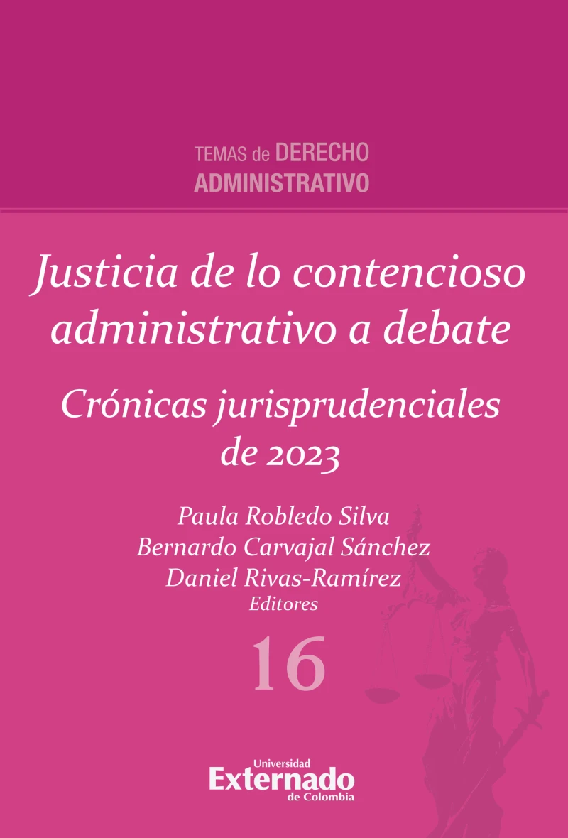 Portada: Justicia de lo contencioso administrativo a debate