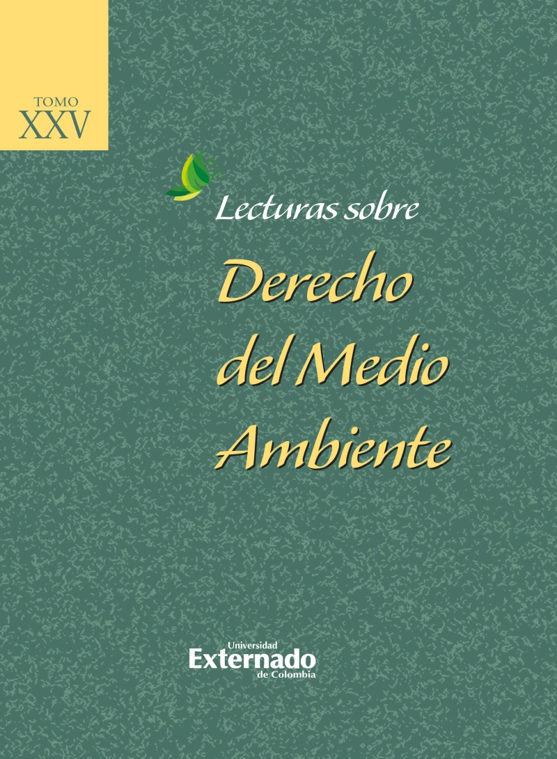 Portada: Lecturas sobre derecho del medio ambiente. Tomo XXV