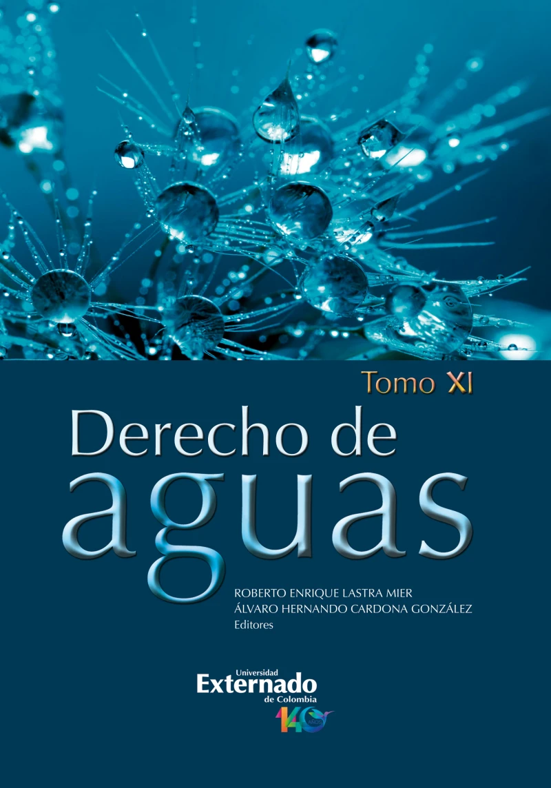Portada: Derecho de aguas. Tomo XI