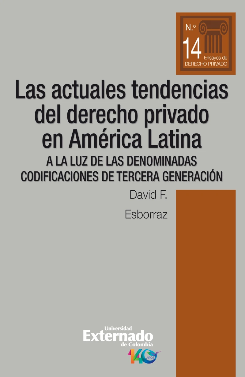 Portada: Las actuales tendencias del derecho privado en América Latina