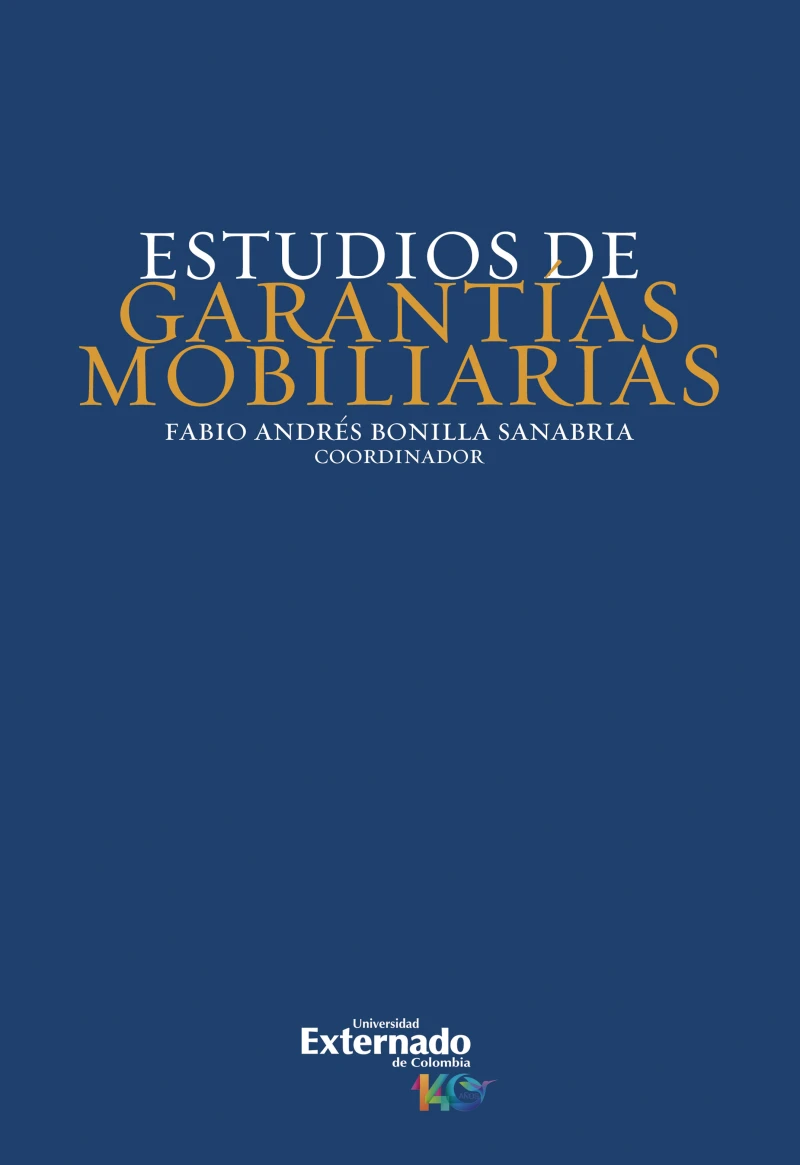 Portada: Estudios de garantías mobiliarias