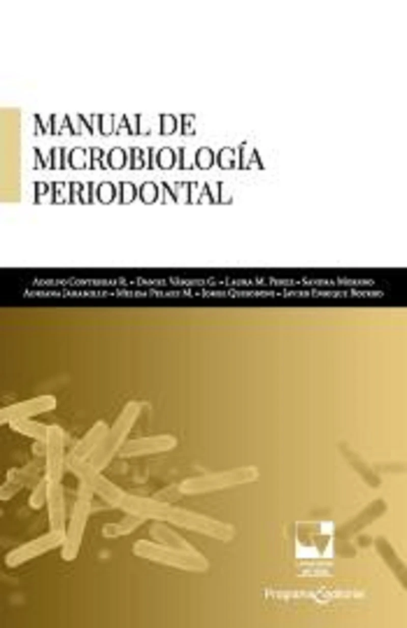Portada: Manual de microbiología periodontal