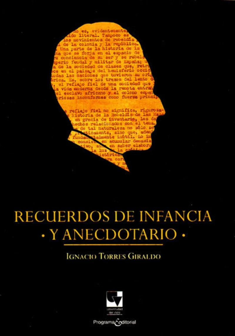 Portada: Recuerdos de infancia y anecdotario