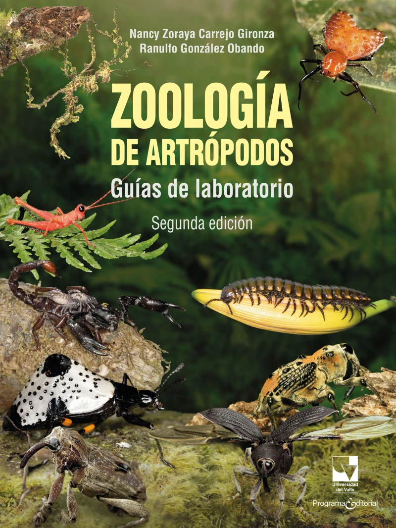Portada: Zoología de artrópodos