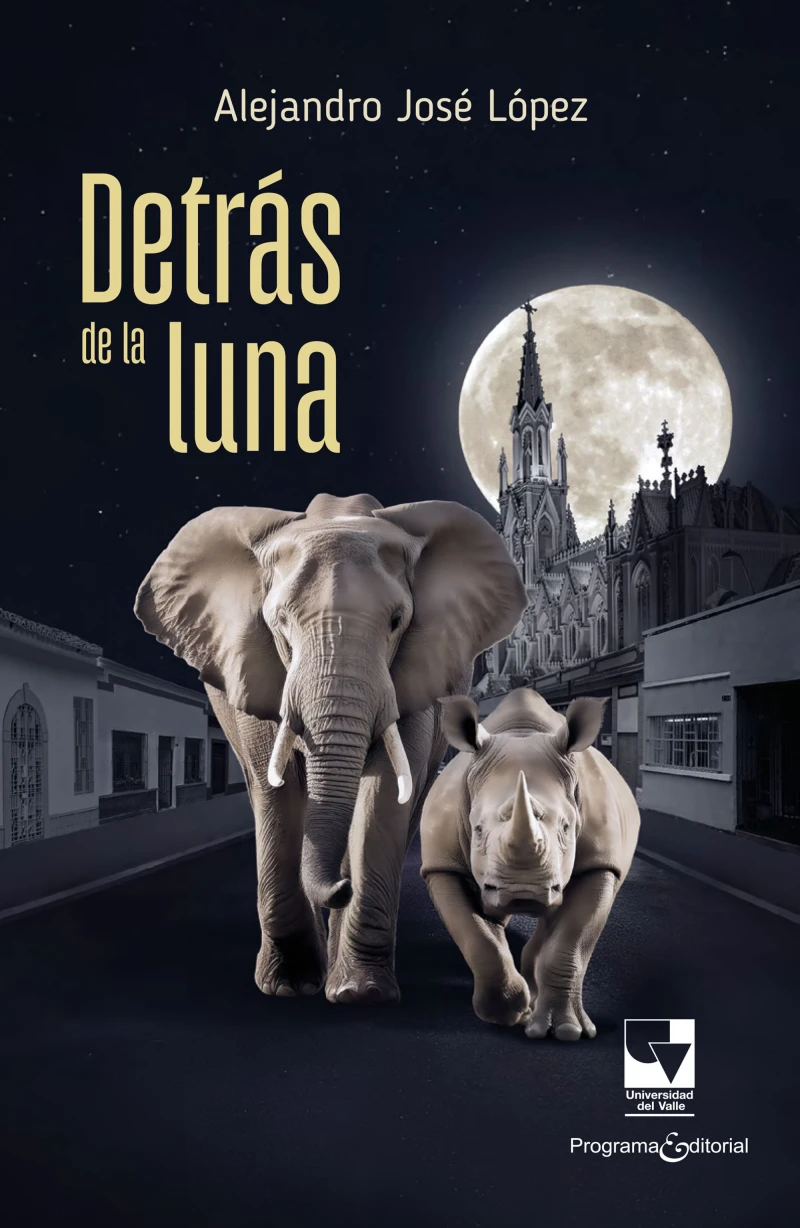 Portada: Detrás de la luna