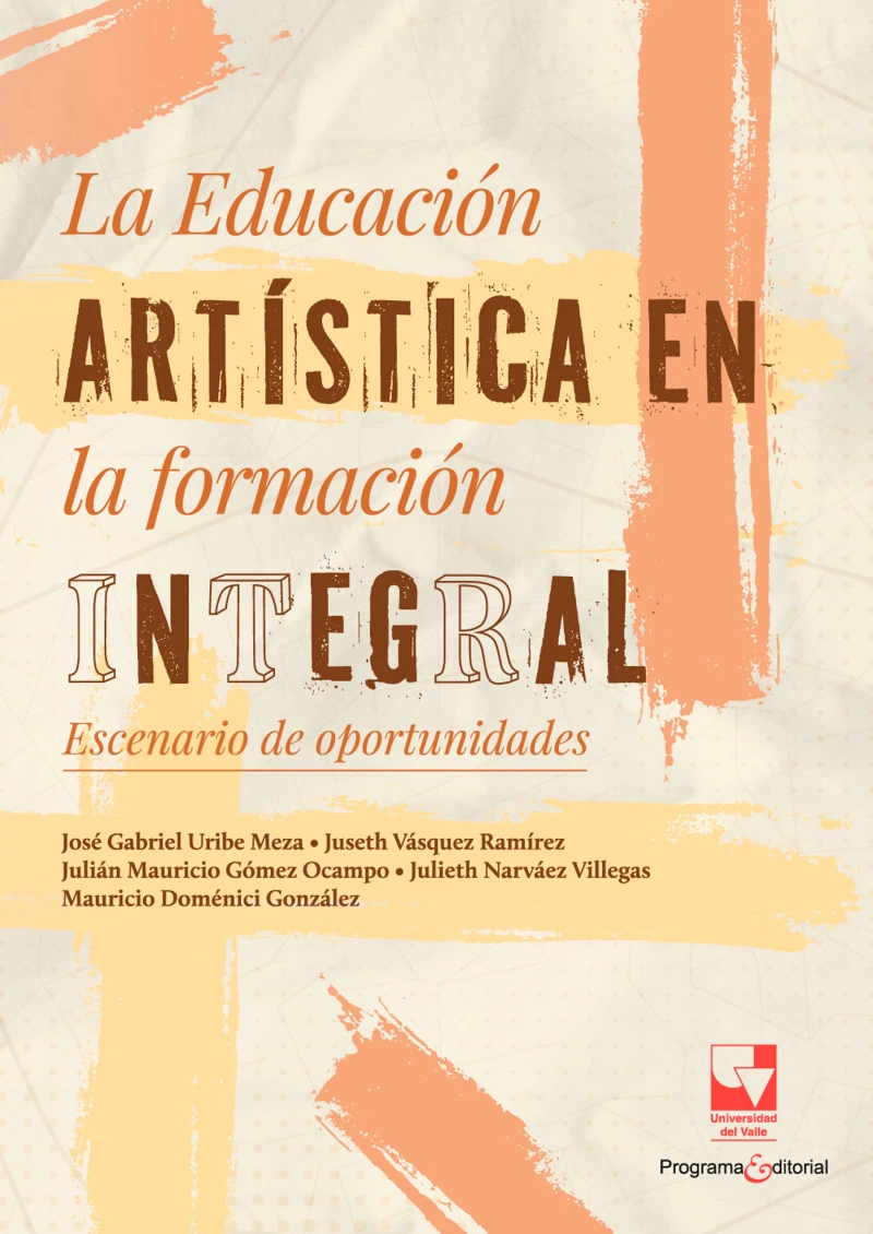 Portada: La educación artística en la formación integral