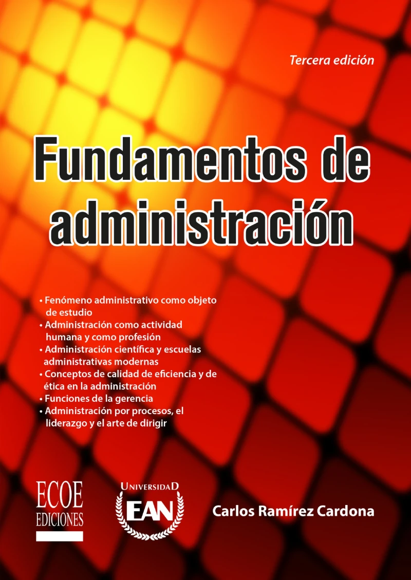 Portada: Fundamentos de administración