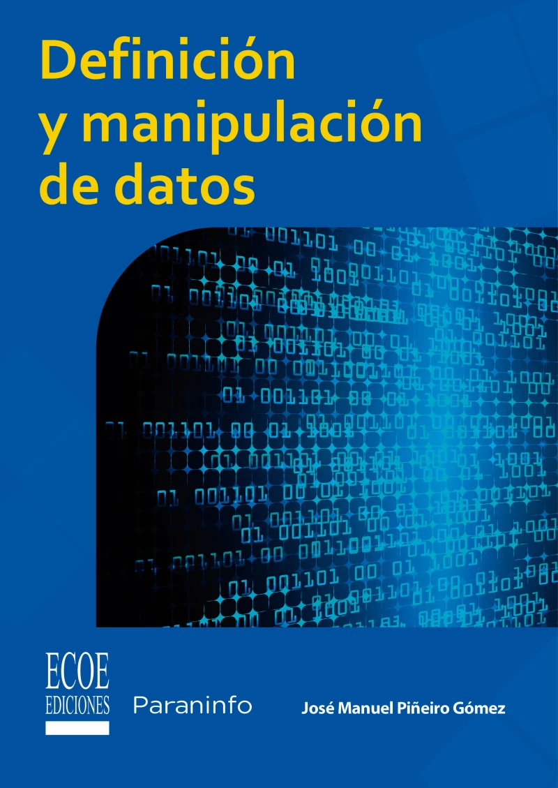 Portada: Definición y manipulación de datos