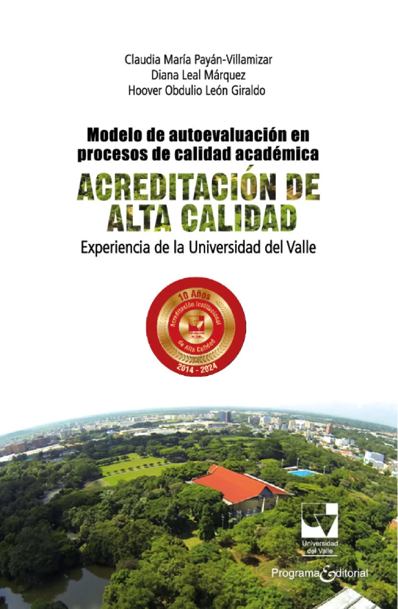 Portada: Modelo de autoevaluación en procesos de calidad académica