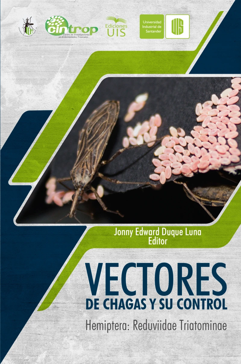 Portada: Vectores de Chagas y su control. Hemiptera: Reduviidae Triatominae