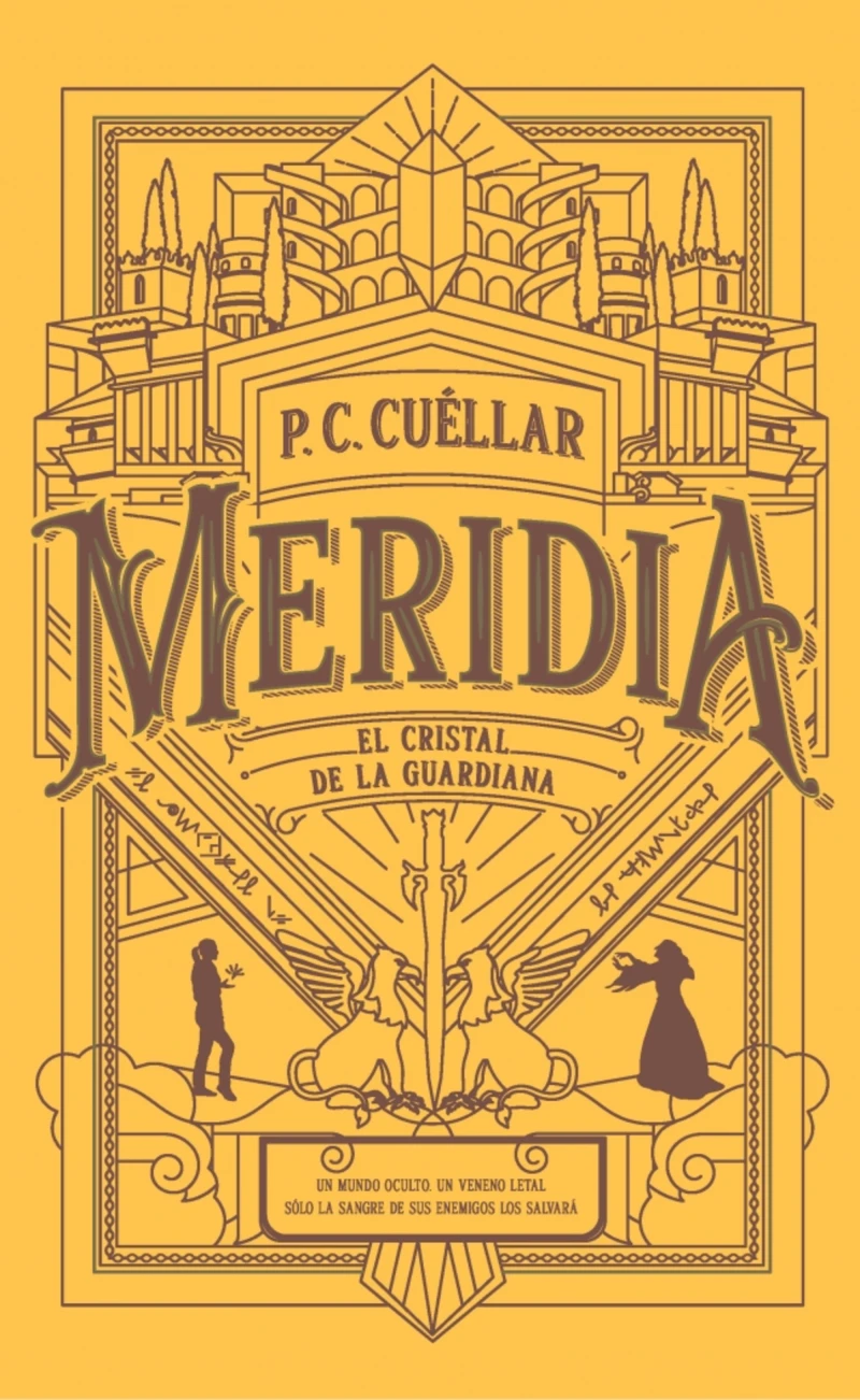 Portada: El cristal de la Guardiana (Meridia I)