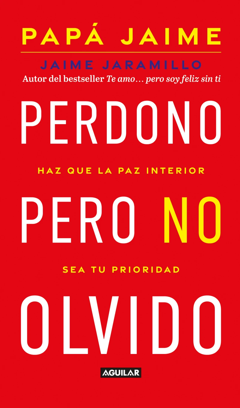 Portada: Perdono pero no olvido