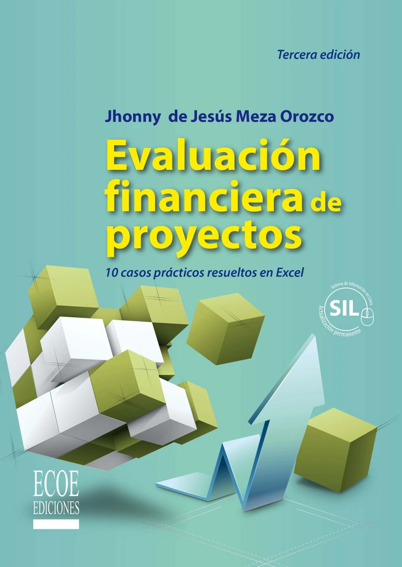 Portada: Evaluación financiera de proyectos - 3ra edición