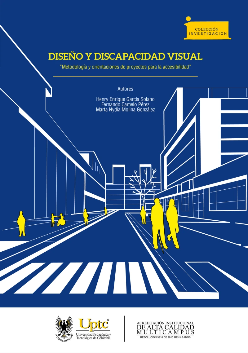 Portada: Diseño y discapacidad visual