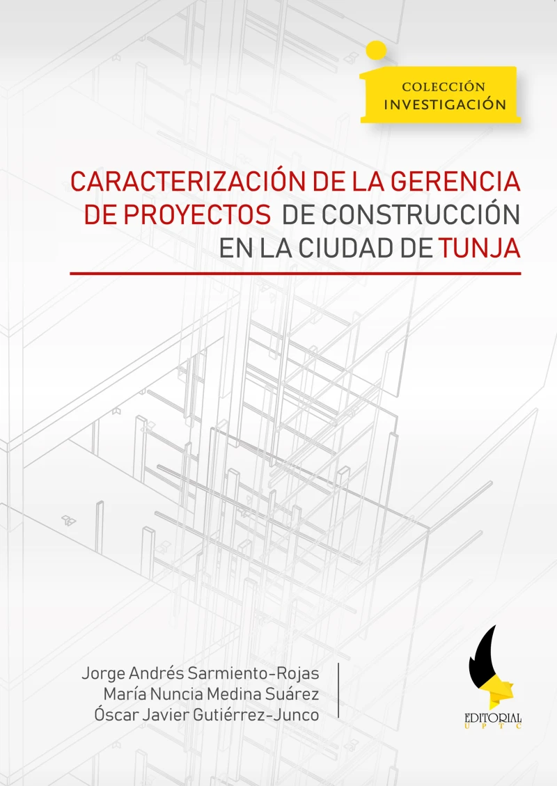 Portada: Caracterización de la gerencia de proyectos de construcción en la ciudad de Tunja