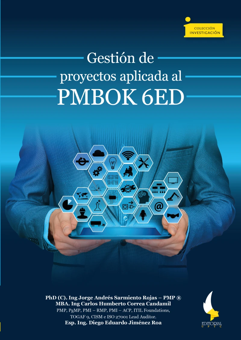 Portada: Gestión de proyectos aplicada al PMBOK 6ED