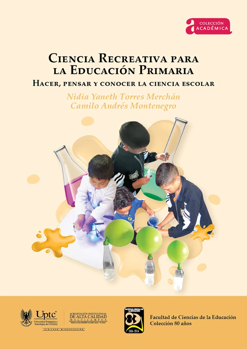 Portada: Ciencia Recreativa para la Educación Primaria