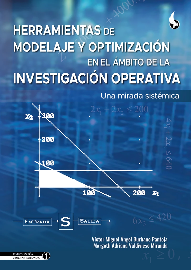 Portada: Herramientas de modelaje y optimización en el ámbito de la investigación operativa