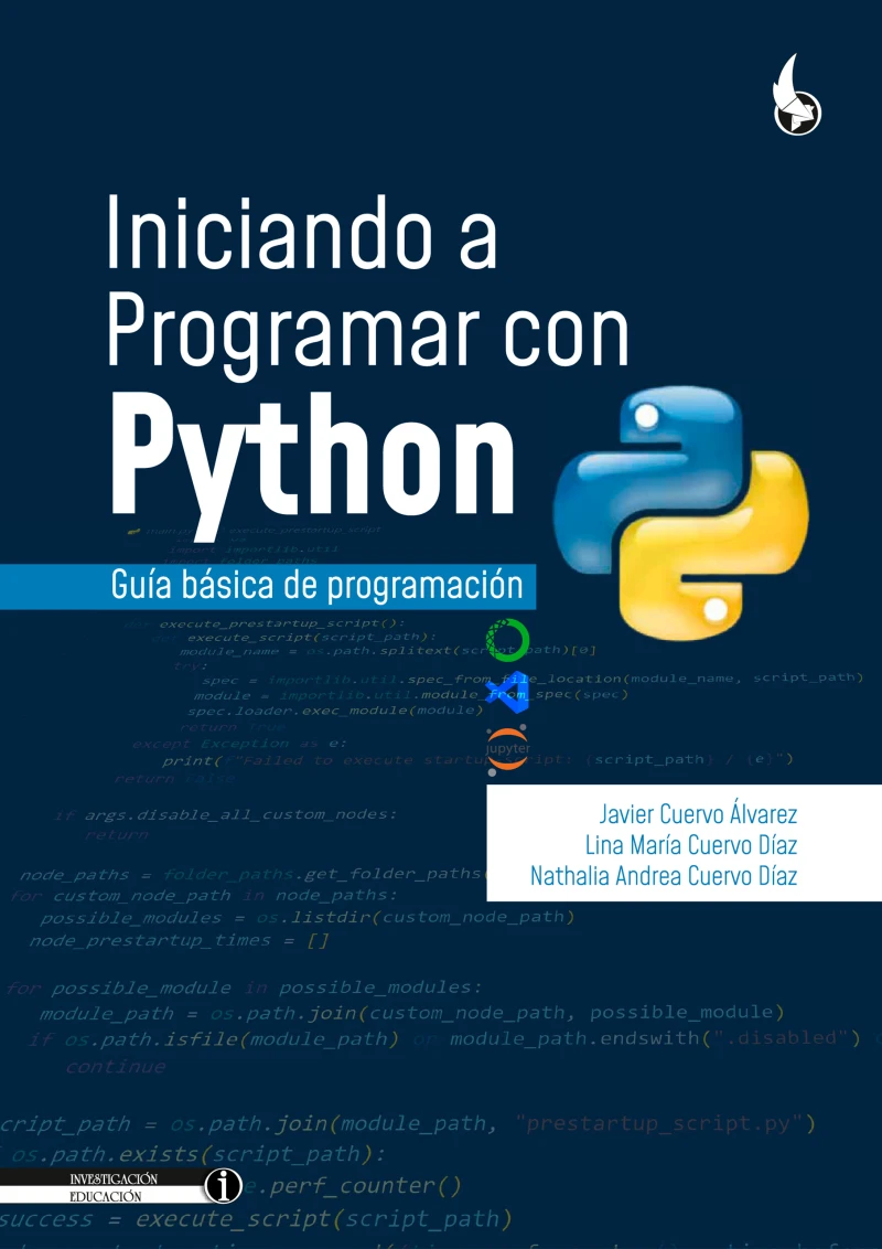 Portada: Iniciando a Programar con Python.