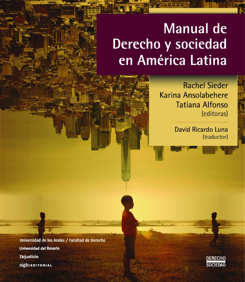 Portada: Manual de Derecho y sociedad en América Latina