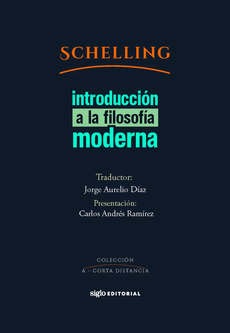 Portada: Introducción a la filosofía moderna