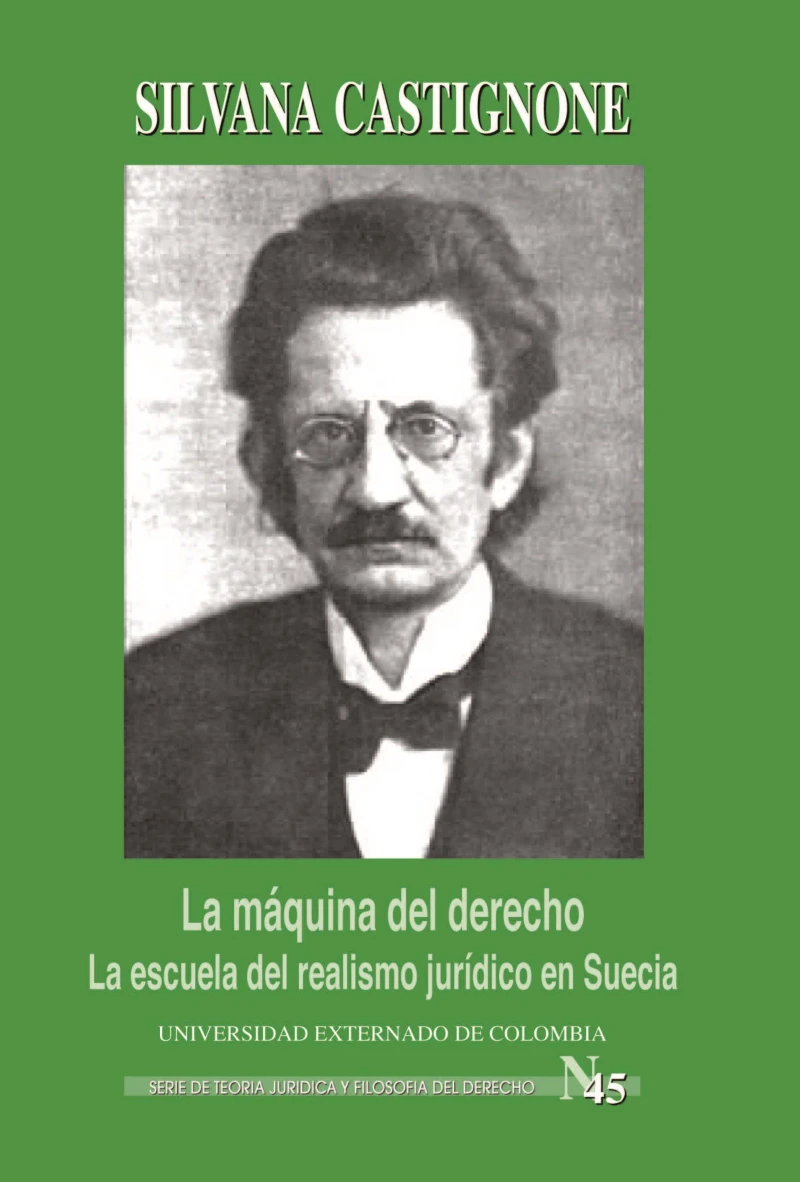 Portada: La máquina del derecho: la escuela del realismo jurídico en Suecia