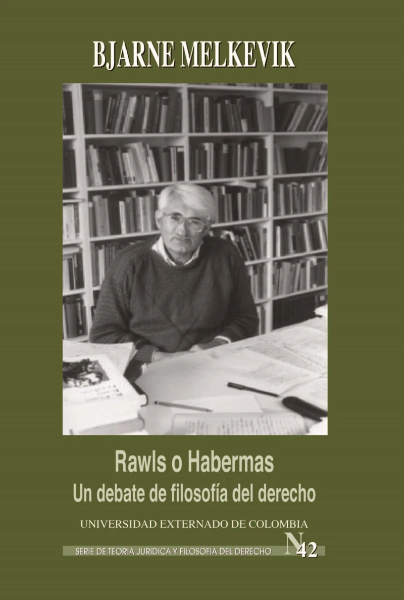 Portada: Rawls o Habermas: un debate de filosofía del derecho