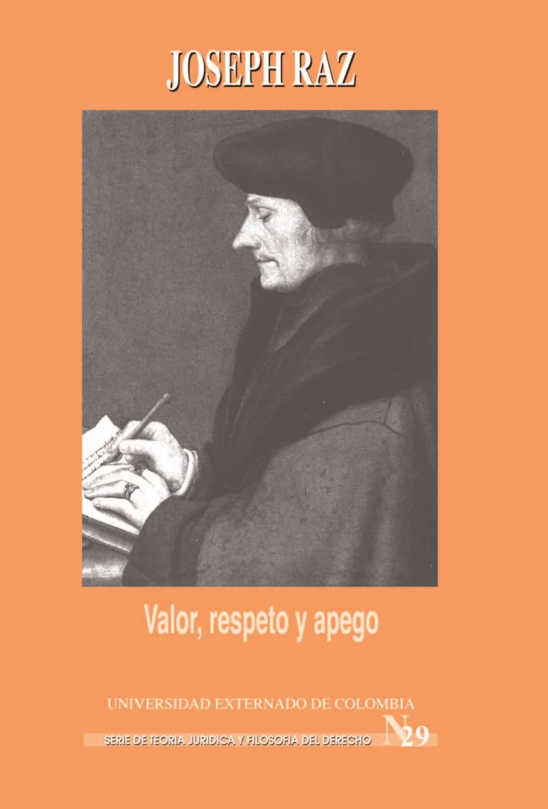Portada: Valor, respeto y apego