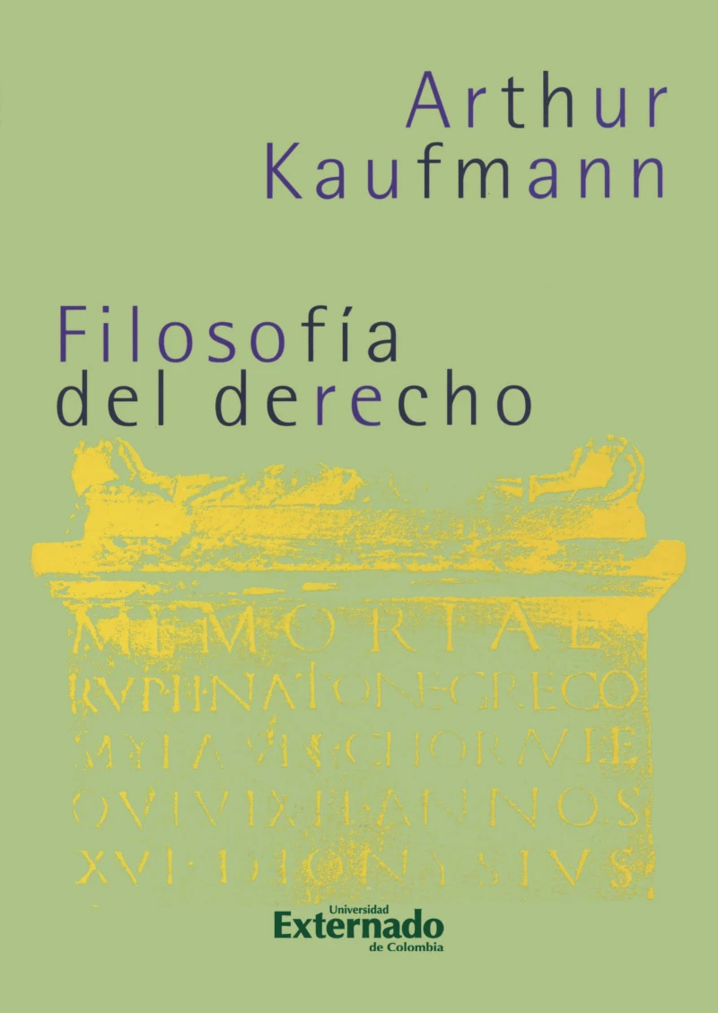 Portada: Filosofía del derecho