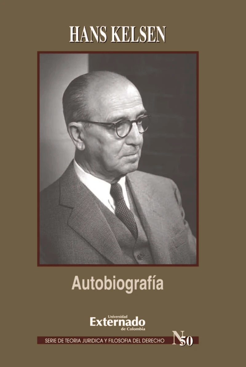 Portada: Autobiografía. Hans Kelsen