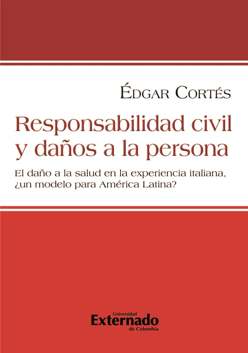 Portada: Responsabilidad civil y daños a la persona