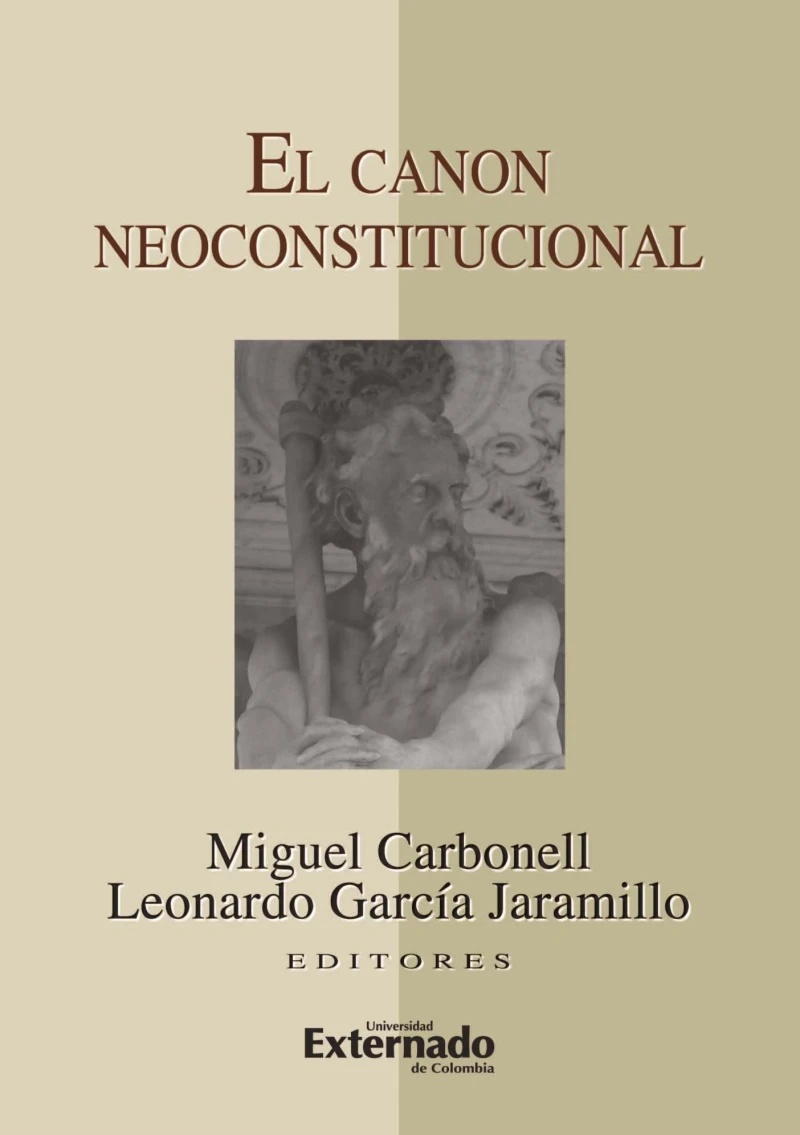 Portada: El canon neoconstitucional