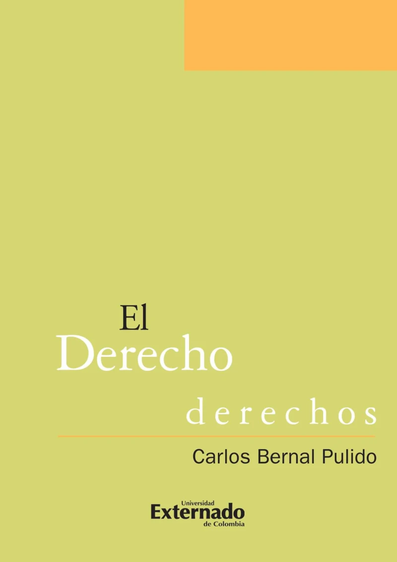 Portada: El derecho de los derechos escritos sobre la aplicación