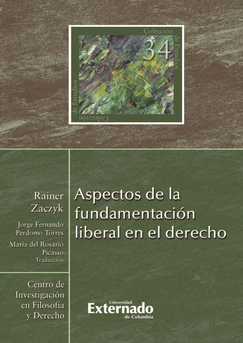 Portada: Aspectos de la fundamentación liberal en el derecho