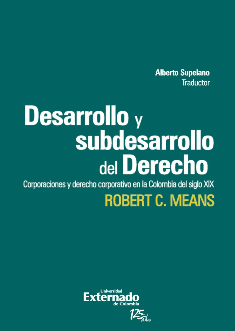 Portada: Desarrollo y subdesarrollo del derecho