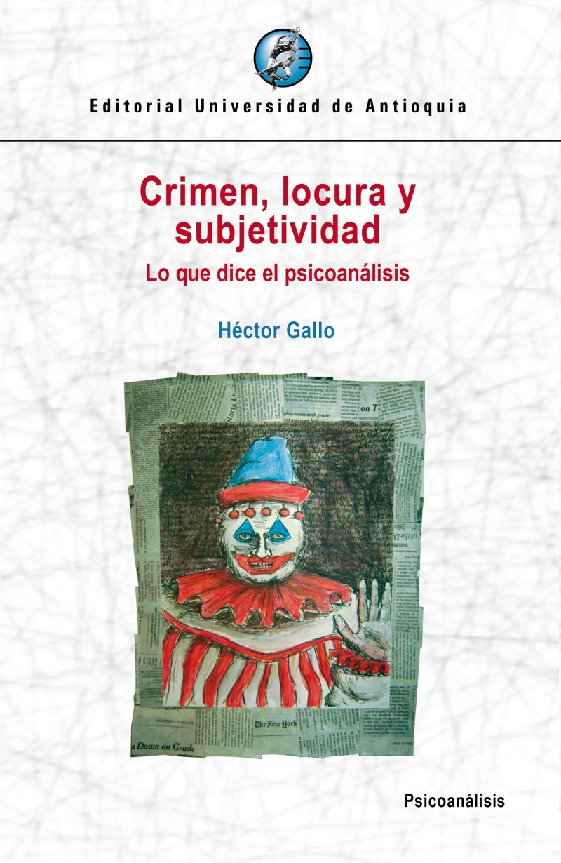 Portada: Crimen, locura y subjetividad