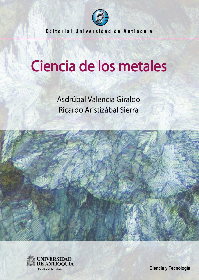 Portada: Ciencia de los metales
