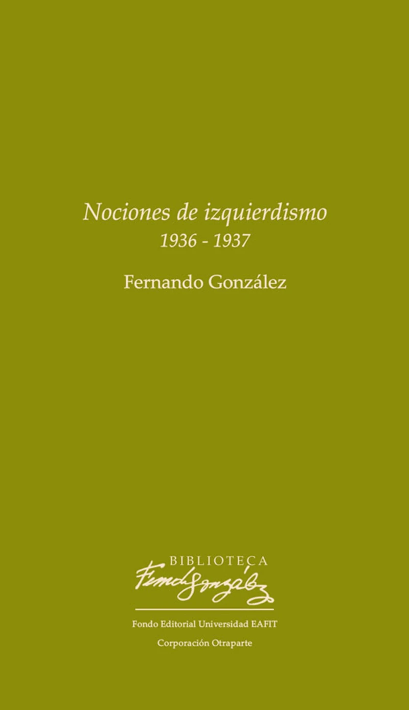 Portada: Nociones de izquierdismo